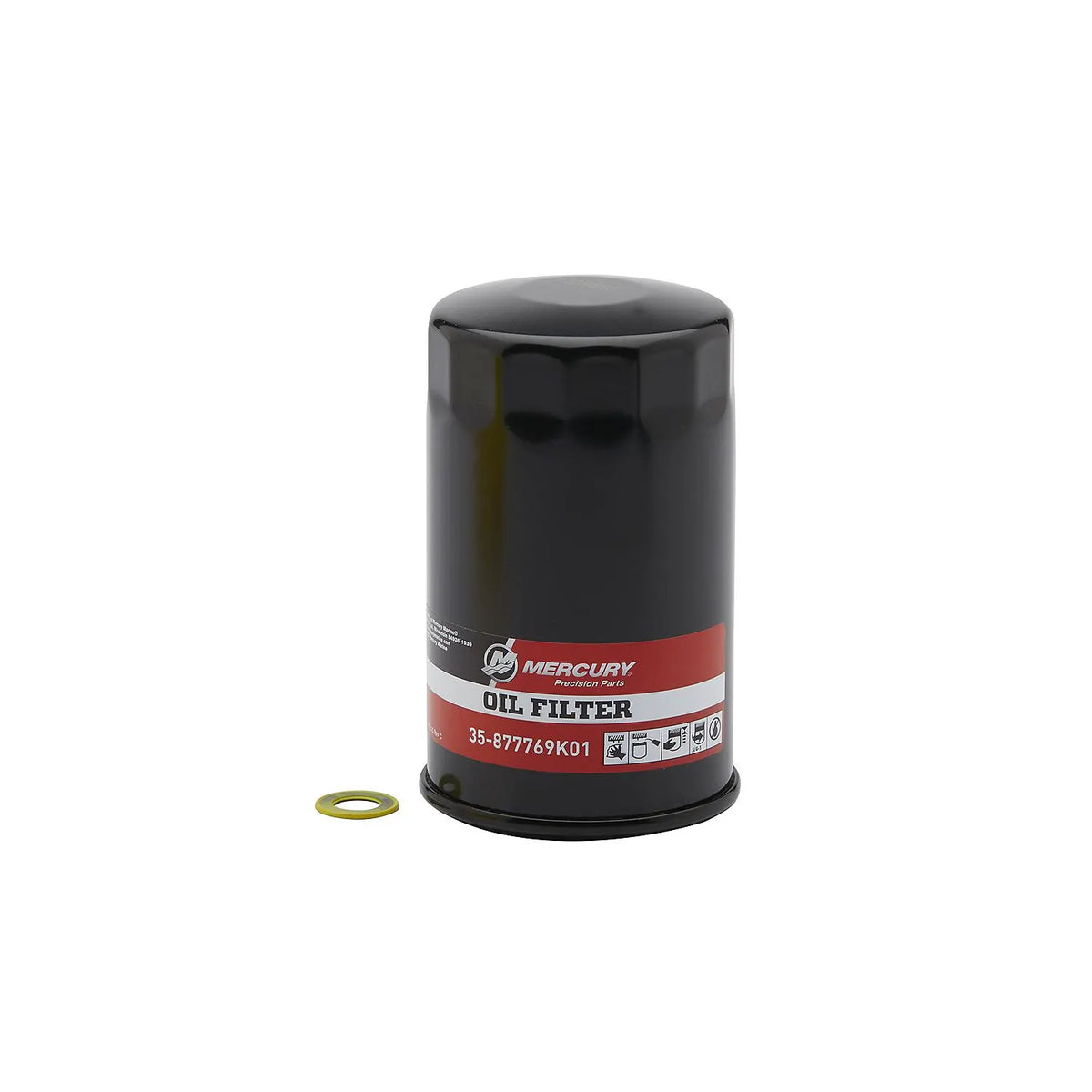 Mercury 25W-40 4-Stroke Outboard Oil Change Kit for Mercury L6 200-400hp Verado Outboards - 8M0188359