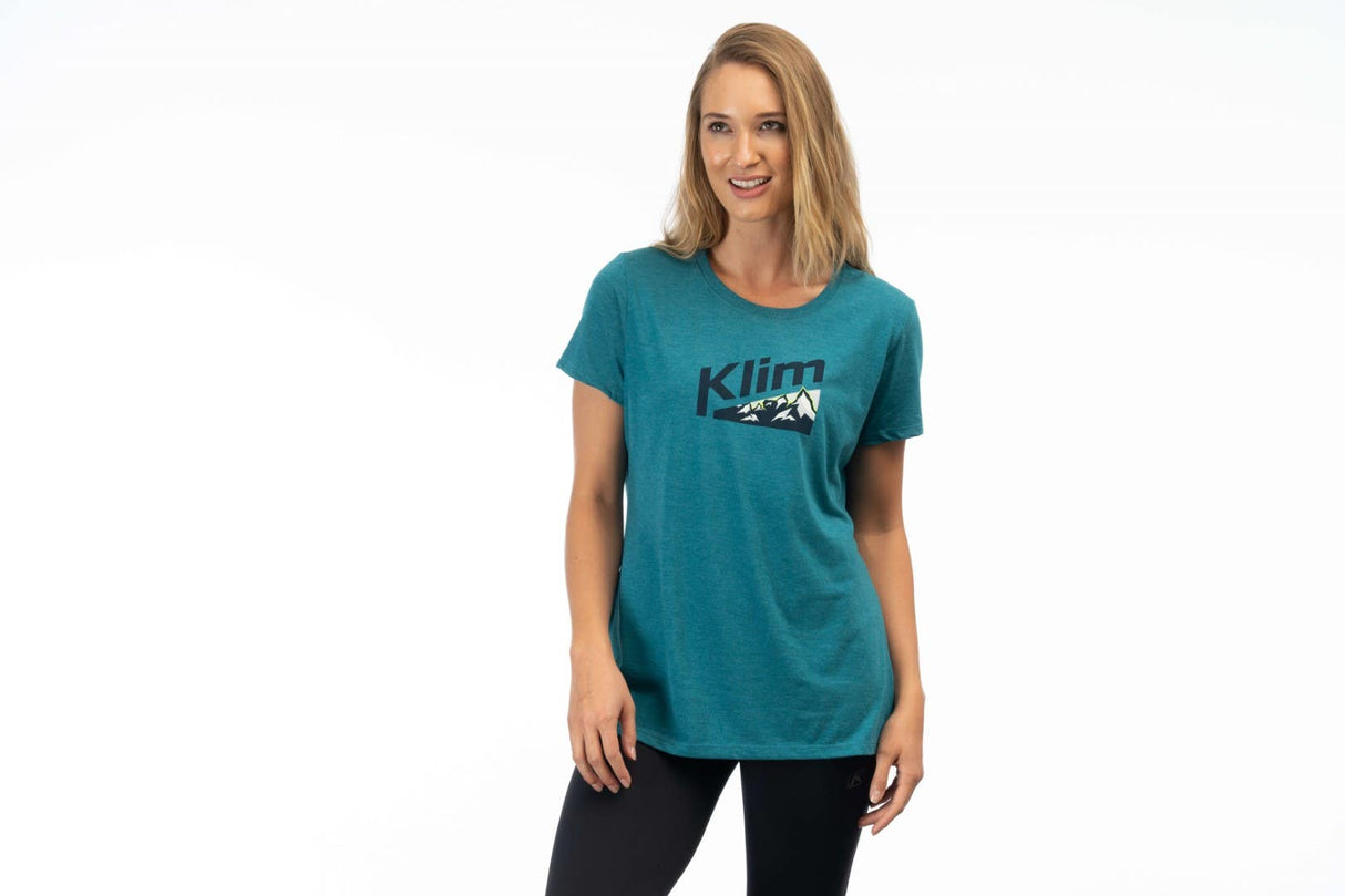 Klim Women's Mountain Peak Tri-blend Tee