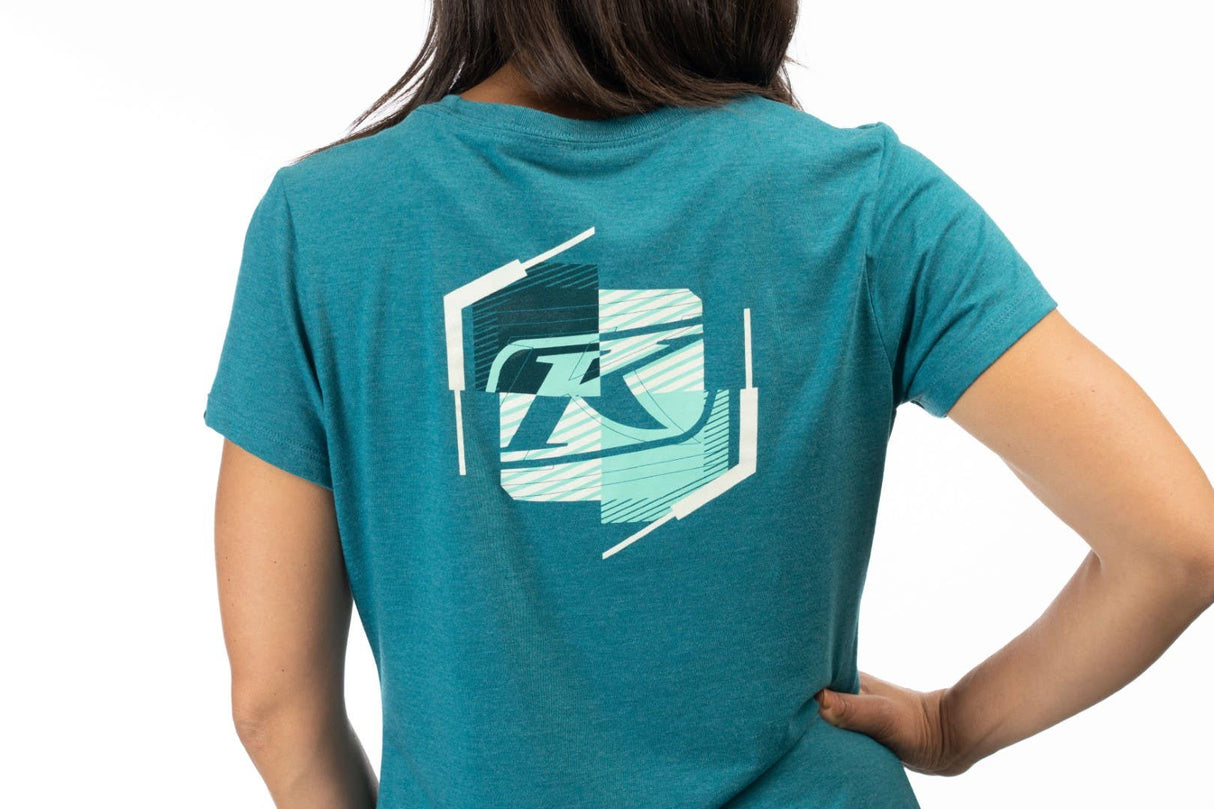 Klim Women's K Shield Crest Tri-blend Tee