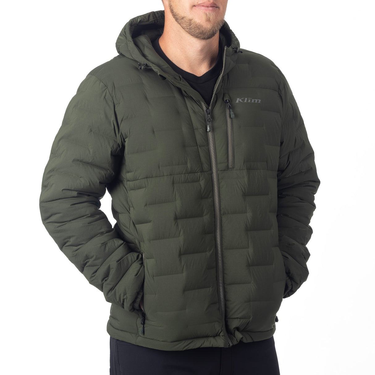 Klim Boulder Stretch Down Hooded Jacket