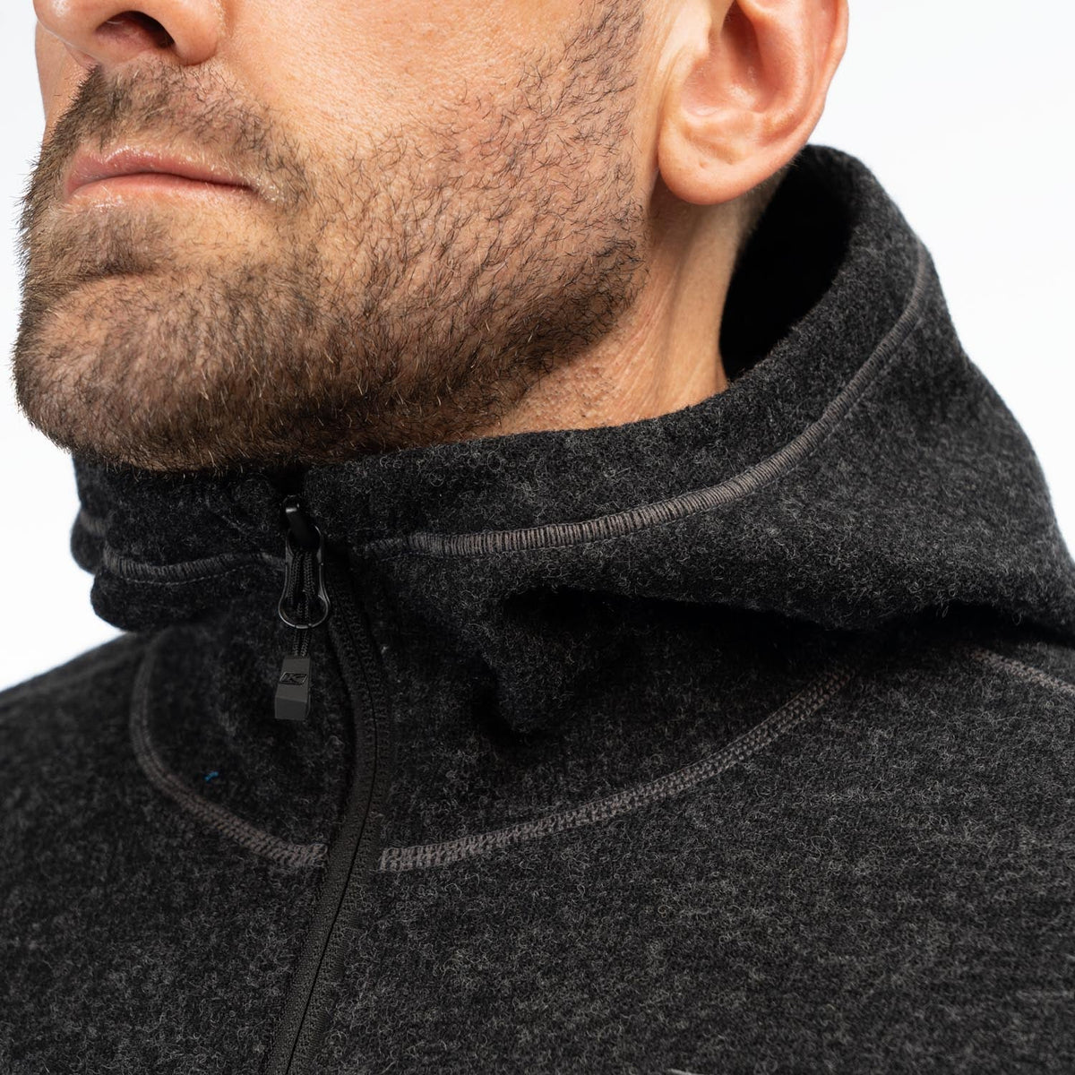 Klim Men's Bighorn Canyon Wool Blend Hooded Jacket