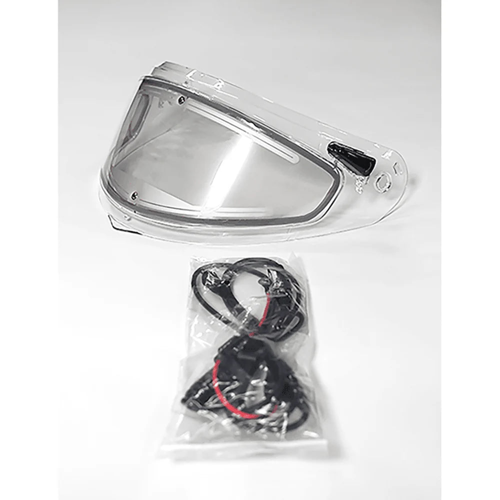 Castle X CX390 Electric Snow Shield - Clear