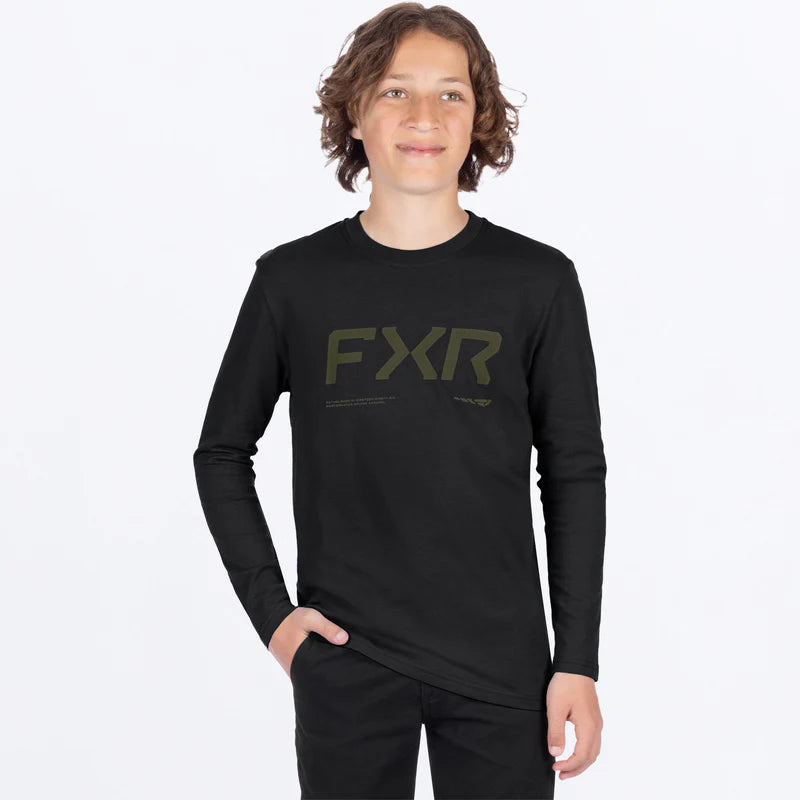 FXR Youth Hydrogen Premium Long Sleeve