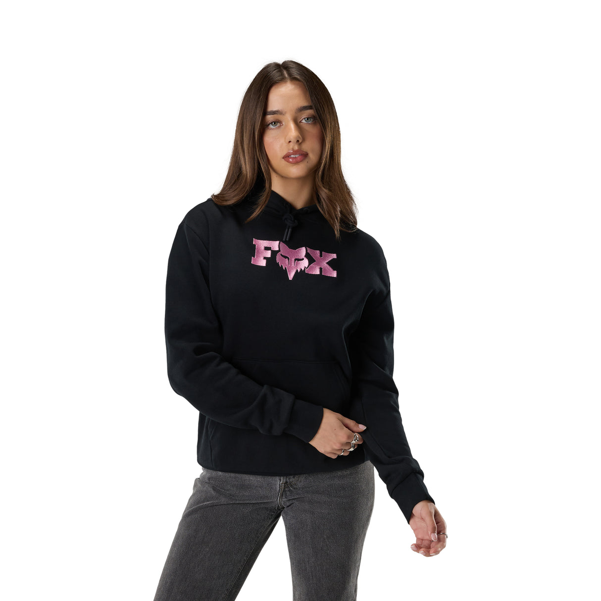 Fox Racing Women's Fox Head Fleece Pull-Over Hoodie