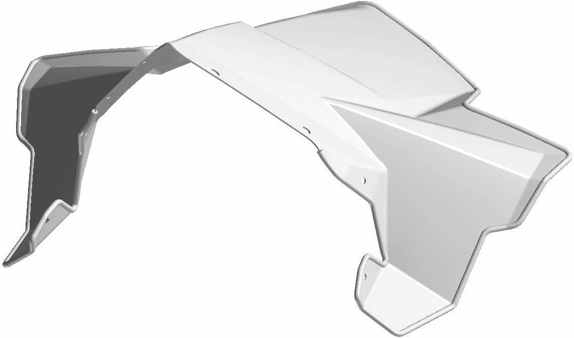 Polaris Windshield, Tall, Smoke, for Snowmobile Models, Genuine OEM - 5451519