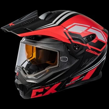 Castle X EL CX950 Focus Matte Black/Red -LG
