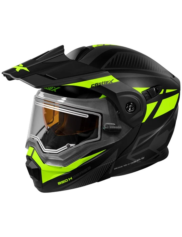 Castle X Electric EXO-CX950 Matte Black/Hi-Vis - MD