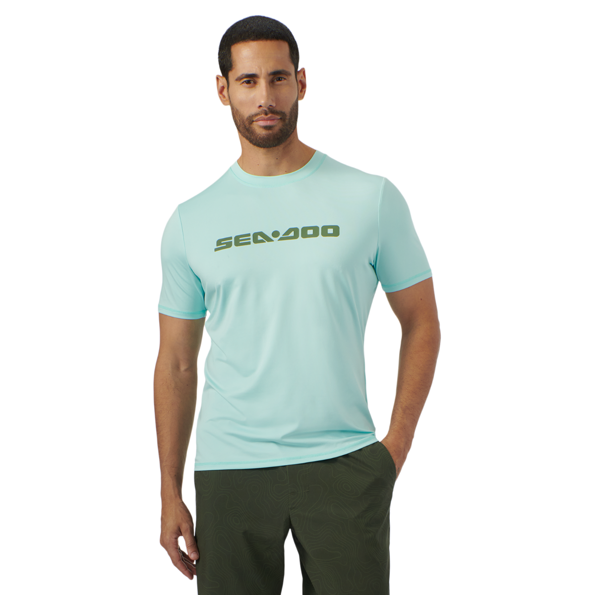 Sea-Doo Men's Signature Short Sleeve Rashguard