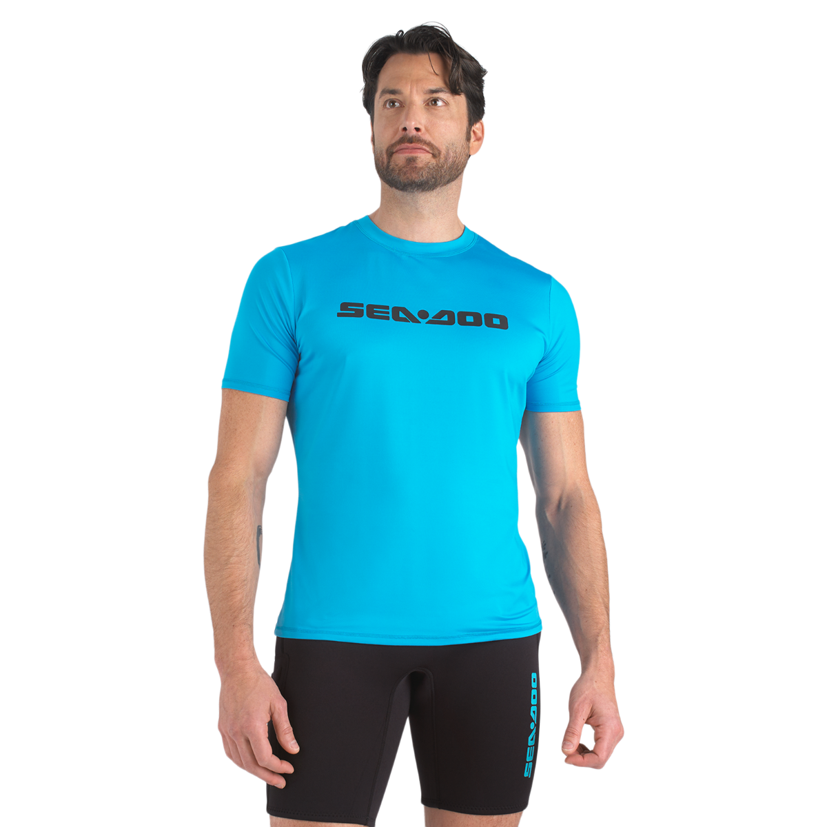 Sea-Doo Men's Signature Short Sleeve Rashguard