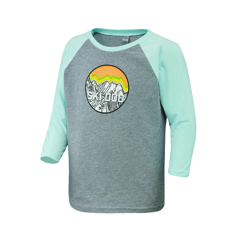 Ski-Doo Baseball T-Shirt Kids