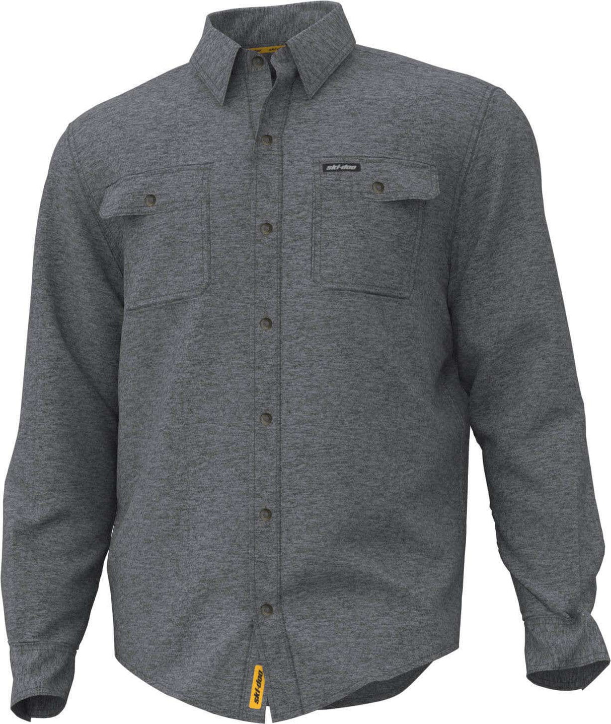 Ski-Doo Men's Solid Flannel Shirt