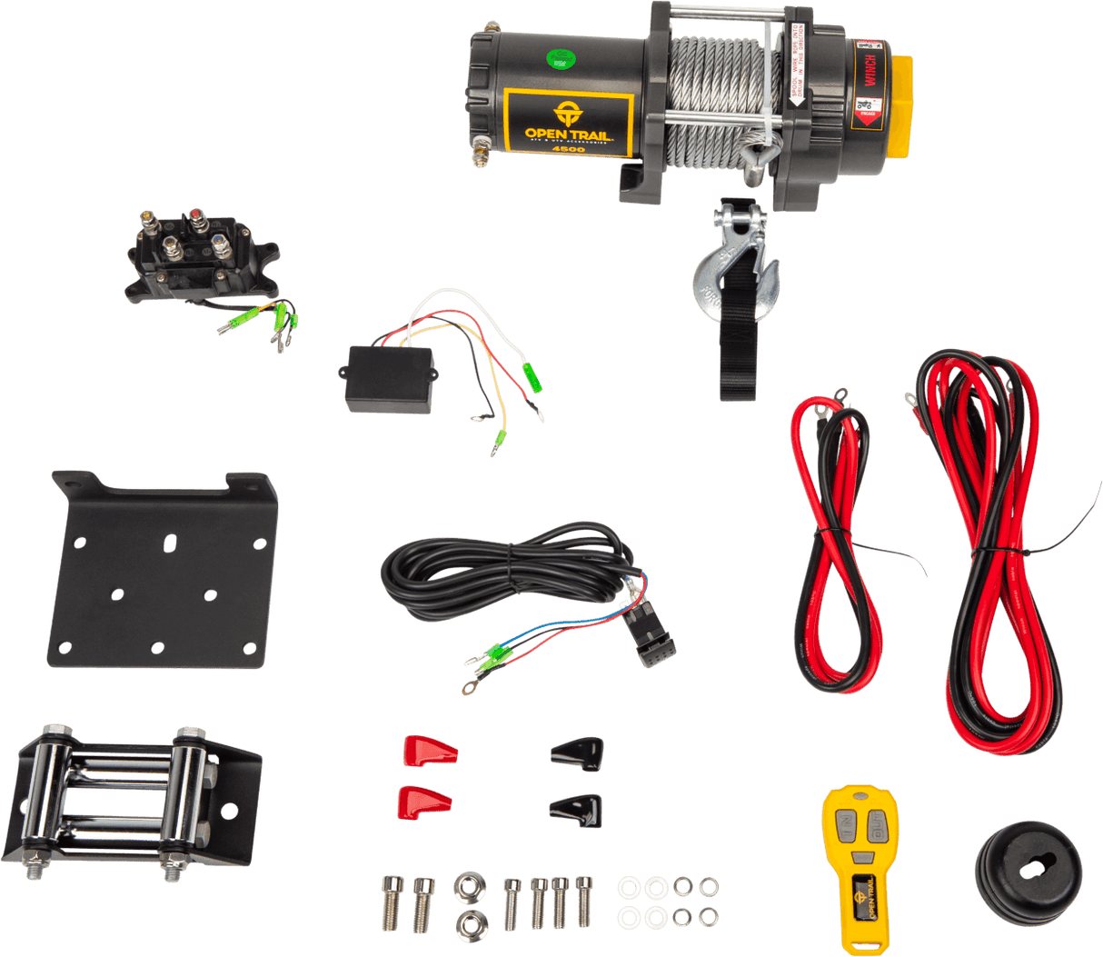 Open Trail 4500Lb Winch Steel Wire 191361422744 460-0131