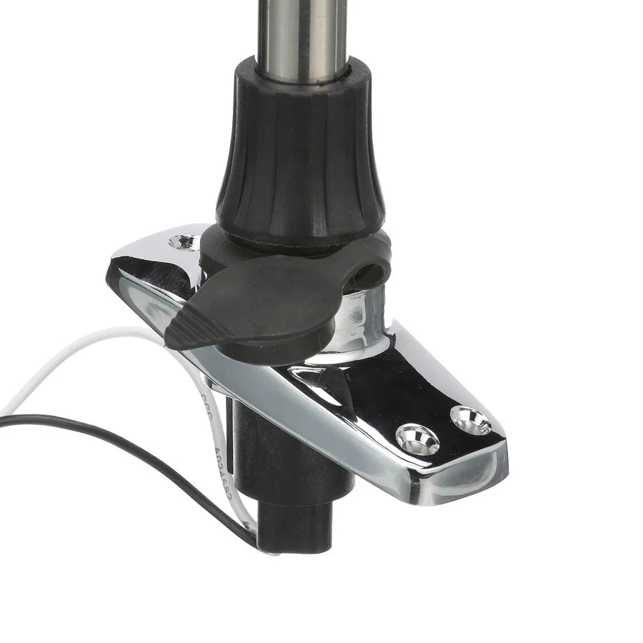 SeaChoice All-Round Stow-Away Navigation Light with Base – White