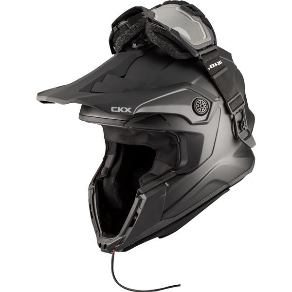 CKX Titan Original Electric Lens Solid Helmet