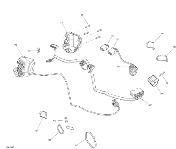Ski-Doo Kill Switch Part#515177362