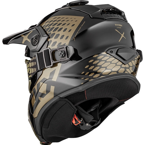 CKX Titan Helmet - Viper - Included 210° Goggles