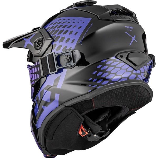 CKX Titan Helmet - Viper - Included 210° Goggles