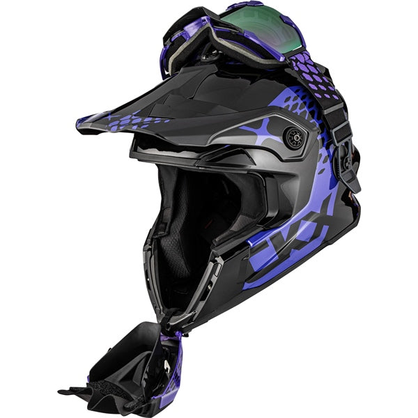 CKX Titan Helmet - Viper - Included 210° Goggles
