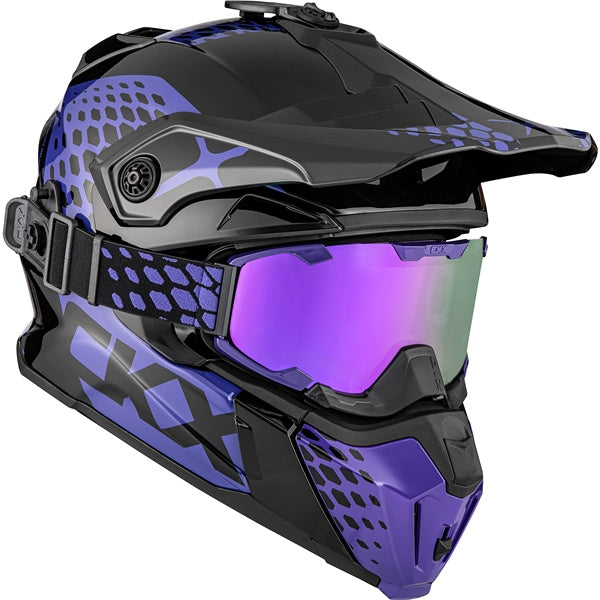 CKX Titan Helmet - Viper - Included 210° Goggles