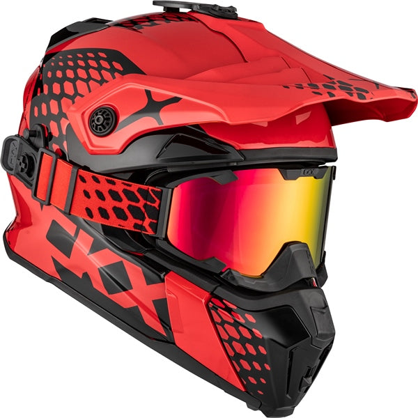 CKX Titan Helmet - Viper - Included 210° Goggles