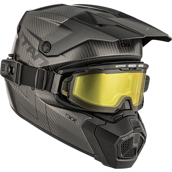 CKX Titan AMS Carbon Helmet with Electric Lens Goggle