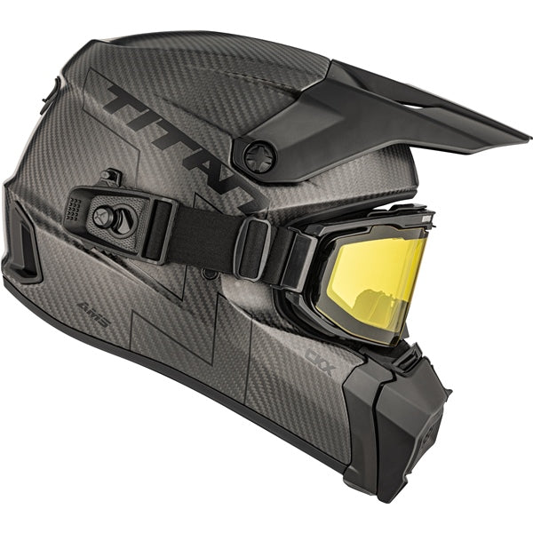 CKX Titan AMS Carbon Helmet with Electric Lens Goggle