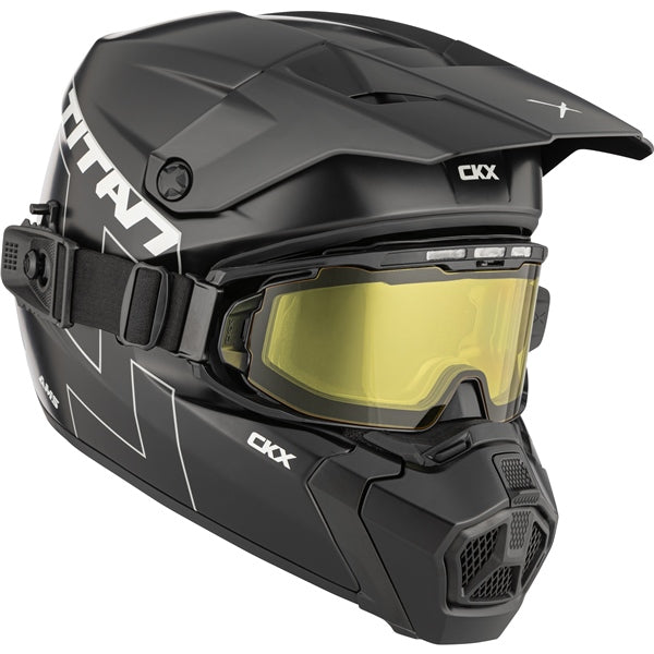 CKX Titan AMS Helmet with Electric Lens Goggle