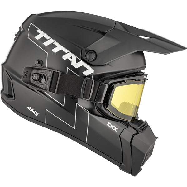CKX Titan AMS Helmet with Dual Lens Goggle