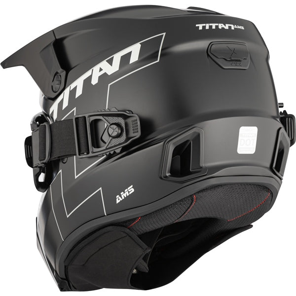 CKX Titan AMS Helmet with Dual Lens Goggle