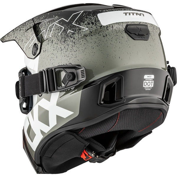 CKX Titan AMS Vaneer Helmet with Dual Lens Goggle