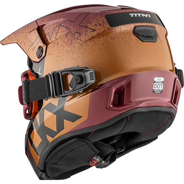 CKX Titan AMS Vaneer Helmet with Dual Lens Goggle