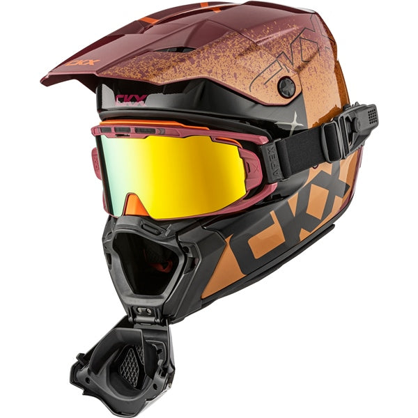 CKX Titan AMS Vaneer Helmet with Dual Lens Goggle