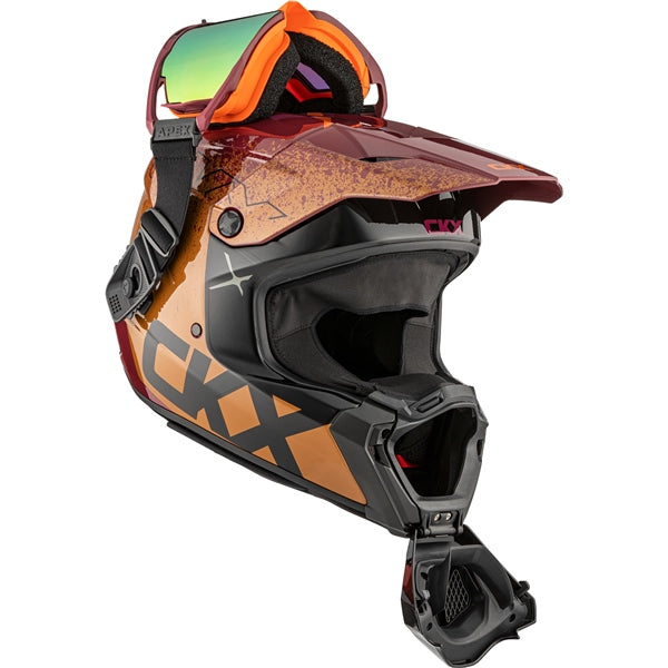 CKX Titan AMS Vaneer Helmet with Dual Lens Goggle