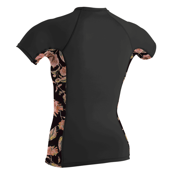 O'Neill Women's Side Print S/S Rash Guard