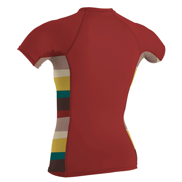 O'Neill Women's Side Print S/S Rash Guard