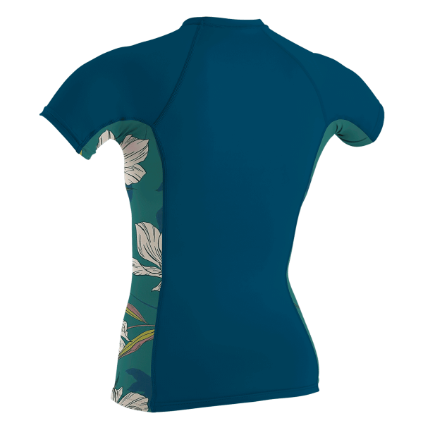 O'Neill Women's Side Print S/S Rash Guard