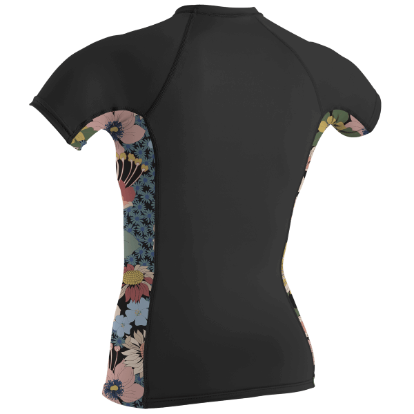 O'Neill Women's Side Print S/S Rash Guard