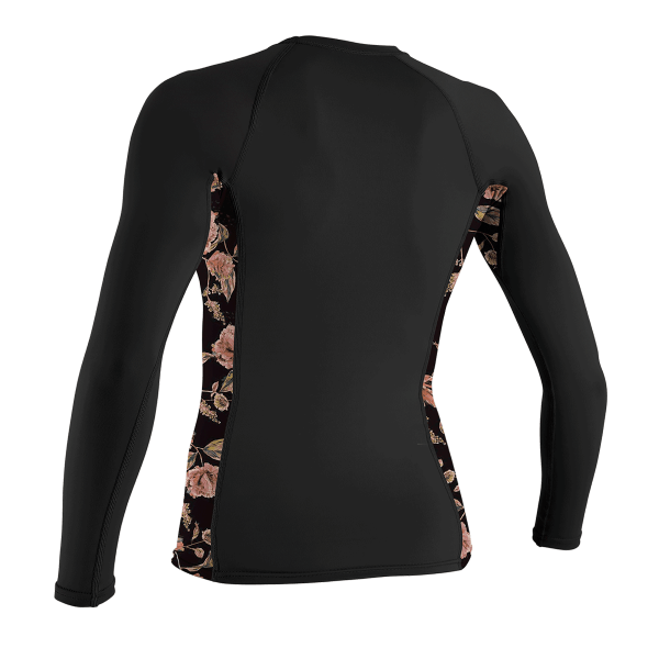 O'Neill Women's Side Print L/S Rash Guard