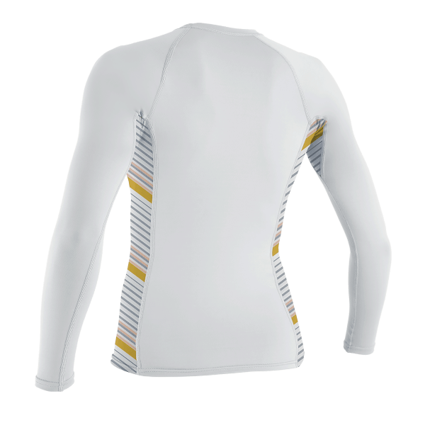 O'Neill Women's Side Print L/S Rash Guard