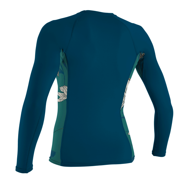O'Neill Women's Side Print L/S Rash Guard