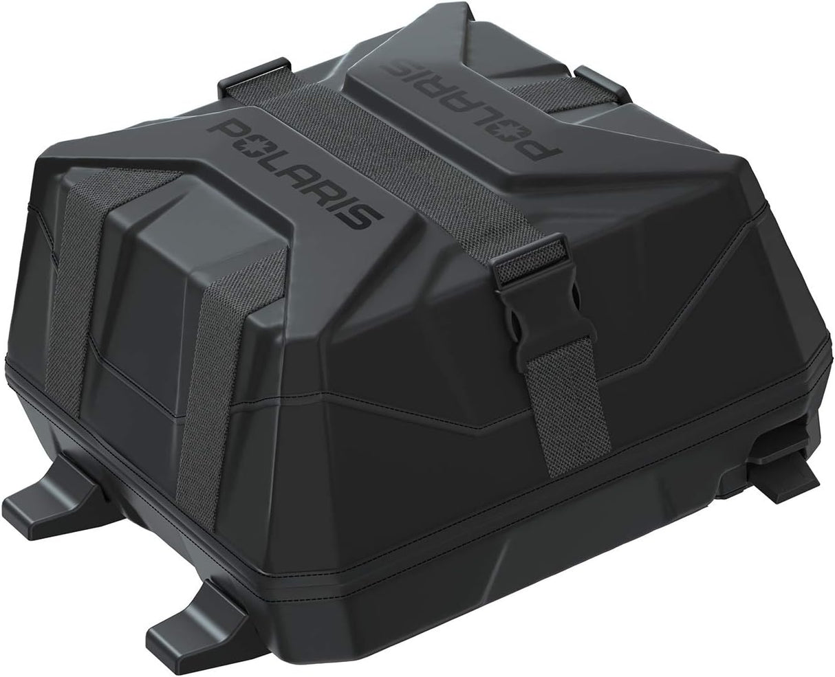 Polaris Snowmobile Lock & Ride Flex Adventure Tunnel Bag, Tal, Black, Easy Install, Waterproof, Storage Bag for Gear - 2884456
