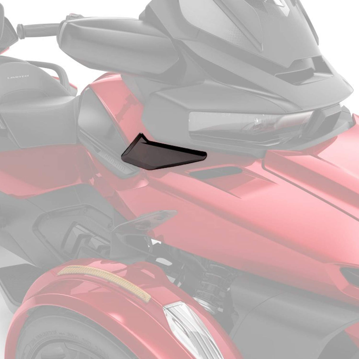 Can-Am Spyder Adjustable Upper Side Wind Deflectors