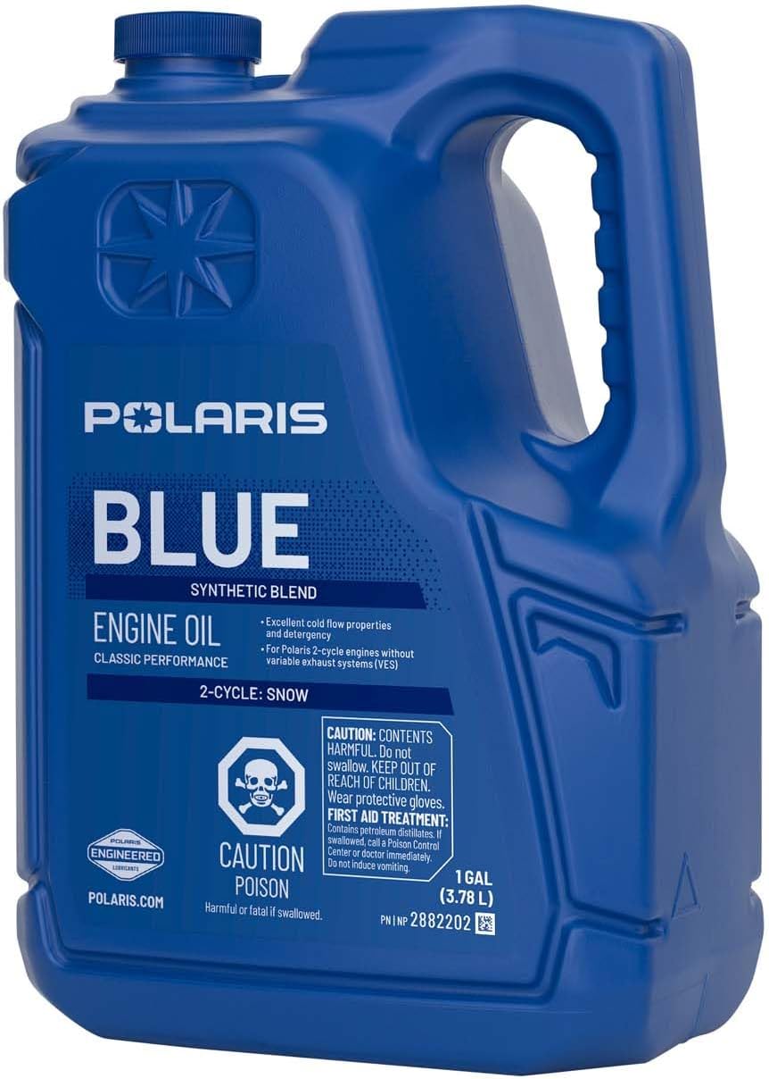 Polaris Blue Synthetic Blend 2-Cycle Oil, 2 Stroke Engines - 2882202