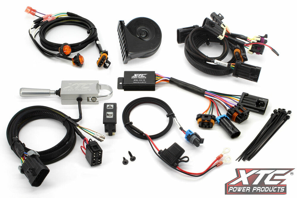 XTC Can-Am Commander Self-Canceling Turn Signal System with Billet Lever (2021 - 2025)
