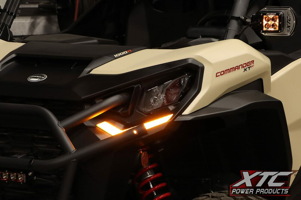 XTC Can-Am Commander Self-Canceling Turn Signal System with Billet Lever (2021 - 2025)
