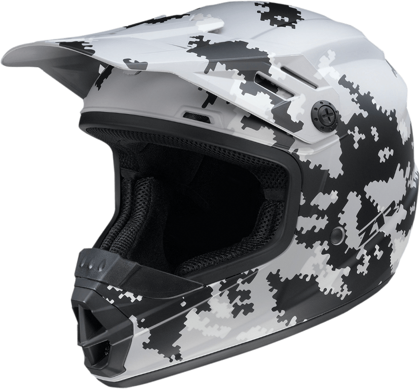 Z1R Youth Rise Digi Camo Helmet