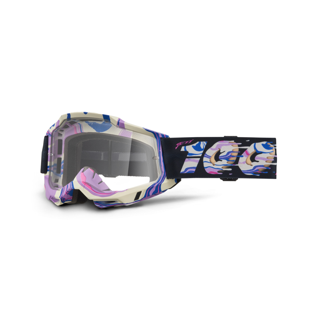 100% ACCURI 2 GOGGLE 2/PK LE JETT LAWRENCE DONUT - MIRROR