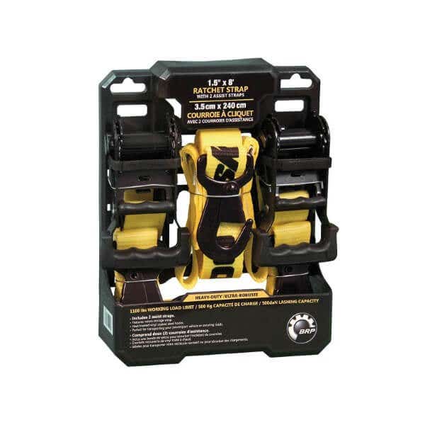 Heavy-Duty Ratchet Tie-Downs