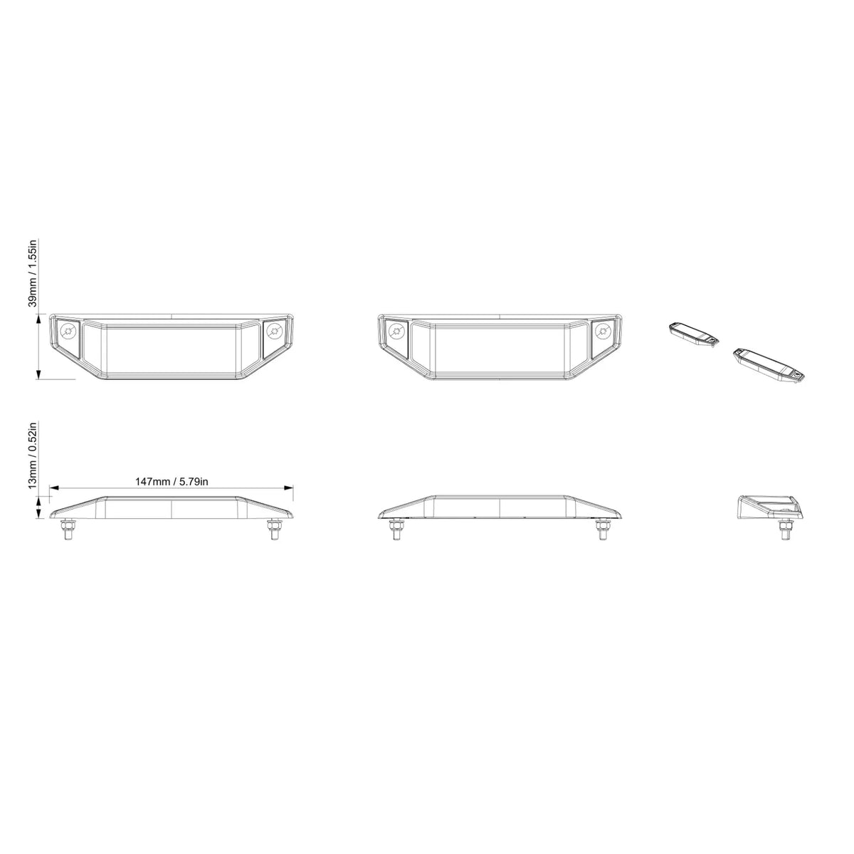 Can-Am Defender SMART Scene Lights