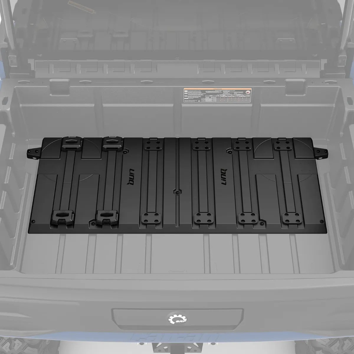 Can-Am Defender Cargo Bed Plate for Sliding LinQ